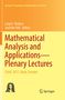 Mathematical Analysis and Applications-Plenary Lectures, Buch