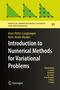 Hans Petter Langtangen: Introduction to Numerical Methods for Variational Problems, Buch