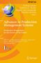 : Advances in Production Management Systems. Production Management for the Factory of the Future, Buch