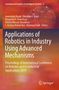 : Applications of Robotics in Industry Using Advanced Mechanisms, Buch