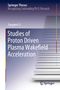 Yangmei Li: Studies of Proton Driven Plasma Wake¿eld Acceleration, Buch