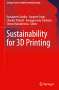 : Sustainability for 3D Printing, Buch
