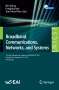 : Broadband Communications, Networks, and Systems, Buch