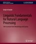 Emily M. Bender: Linguistic Fundamentals for Natural Language Processing, Buch