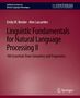 Alex Lascarides: Linguistic Fundamentals for Natural Language Processing II, Buch