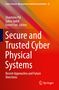 Secure and Trusted Cyber Physical Systems, Buch