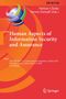 Human Aspects of Information Security and Assurance, Buch