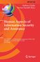Human Aspects of Information Security and Assurance, Buch