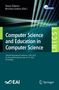 Computer Science and Education in Computer Science, Buch