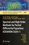 Spectral and High Order Methods for Partial Differential Equations ICOSAHOM 2020+1, Buch