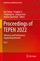 Proceedings of TEPEN 2022, 2 Bücher