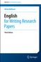 Adrian Wallwork: English for Writing Research Papers, Buch