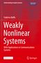 Federico Beffa: Weakly Nonlinear Systems, Buch