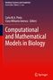 Computational and Mathematical Models in Biology, Buch