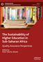 The Sustainability of Higher Education in Sub-Saharan Africa, Buch