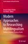 Modern Approaches to Researching Multilingualism, Buch