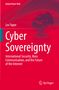„Global Power Shift“, „Lev Topor“, „Cyber Sovereignty“, „International Security, Mass Communication, and the Future of the Internet“; roter Hintergrund, Weltkugel., Buch