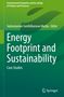 Energy Footprint and Sustainability, Buch