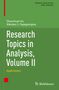 Nikolaos S. Papageorgiou: Research Topics in Analysis, Volume II, Buch