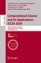 Computational Science and Its Applications ¿ ICCSA 2024, Buch