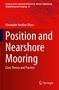 „Position and Nearshore Mooring“ von Alexander Arnfinn Olsen, eine technische Illustration mit Schiffsentwürfen.
