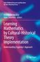 Text: "Learning Mathematics by Cultural-Historical Theory Implementation: Understanding Vygotsky’s Approach." Farbiges, abstraktes Design., Buch
