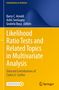 Text im Buchcover: "Likelihood Ratio Tests and Related Topics in Multivariate Analysis". Gelbes und blaues Design. Springer-Logo., Buch