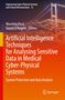 Titel: "Artificial Intelligence Techniques for Analysing Sensitive Data in Medical Cyber-Physical Systems". Bild einer Brücke., Buch
