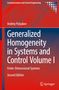 Andrey Polyakov: Generalized Homogeneity in Systems and Control Volume I, Buch