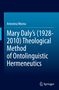 Antonina Wozna: Mary Daly's (1928-2010) Theological Method of Ontolinguistic Hermeneutics, Buch