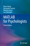 Mauro Borgo: MATLAB for Psychologists, Buch
