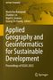 Applied Geography and Geoinformatics for Sustainable Development, Buch, Buch