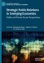 „Strategic Public Relations in Emerging Economies“ von Genevieve Bosah u.a.; enthält eine stilisierte Weltkarte., Buch