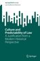 Luiz Guilherme Marinoni: Culture and Predictability of Law, Buch, Buch