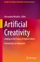 "Artificial Creativity: Looking at the Future of Digital Culture" von Alessandra Micalizzi. Verlag Springer. Hintergrund in Rot-Orange., Buch