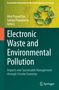 Titel: Electronic Waste and Environmental Pollution. Autoren: Alok Das, Sailaja Priyadarsini. Grünes Recycling-Symbol., Buch