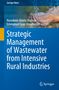 Text: "Strategic Management of Wastewater from Intensive Rural Industries". Zwei Hände fangen fließendes Wasser., Buch