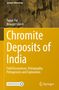 Text: "Chromite Deposits of India", Autoren "Tapan Pal, Biswajit Ghosh". Gelber Hintergrund mit Bergstruktur. Springer-Logo., Buch
