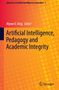 Titel: "Artificial Intelligence, Pedagogy and Academic Integrity". Herausgeber: Alyson E. King. Rechteckmuster und warmes Farbverlauf. Springer-Logo., Buch