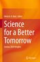 "Science for a Better Tomorrow" von Ulrich A. K. Betz, Curious 2024 Insights, Springer-Logo unten rechts. Orangefarbenes Design., Buch