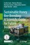 Buchtitel "Sustainable Honey Bee Breeding" vor Bienenstöcken in grüner Wiese. Springer-Logo und COLOSS-Logo vorhanden., Buch