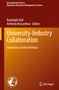 „University-Industry Collaboration: Innovation at the Interface“, in Orange- und Brauntönen. Springer-Logo unten rechts., Buch