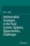 Titel: "Antimicrobial Strategies in the Food System: Updates, Opportunities, Challenges". Grüner Hintergrund. Springer-Logo., Buch