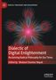 "Dialectic of Digital Enlightenment" von Bhabani Shankar Nayak. Abstrakte, strahlenförmige Muster in Rot und Blau., Buch
