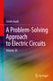 Oben "Farzin Asadi", zentral "A Problem-Solving Approach to Electric Circuits Volume III". Abstraktes Farbenspiel im Hintergrund.