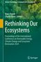 "Rethinking Our Ecosystems", Buchcover, mit Baumkronen in Grüntönen, Springer-Logo unten rechts., Buch