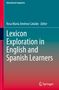 „Lexicon Exploration in English and Spanish Learners“ von Rosa María Jiménez Catalán. Blaues zu rotes Farbverlauf. Springer-Logo., Buch
