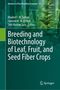 Breeding and Biotechnology of Leaf, Fruit, and Seed Fiber Crops, Buch