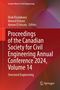Proceedings of the Canadian Society for Civil Engineering Annual Conference 2024, Volume 14, Buch