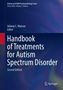Handbook of Treatments for Autism Spectrum Disorder, Buch